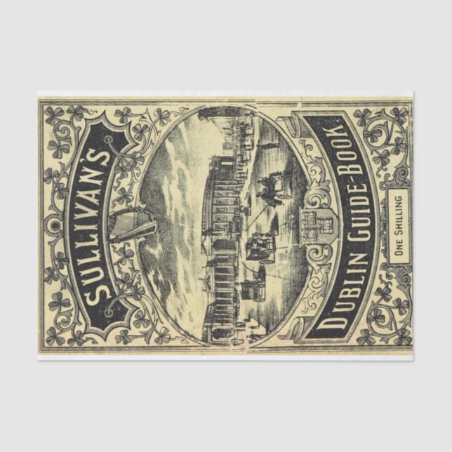 Papel De Seda Guia de Dublin (Frente )