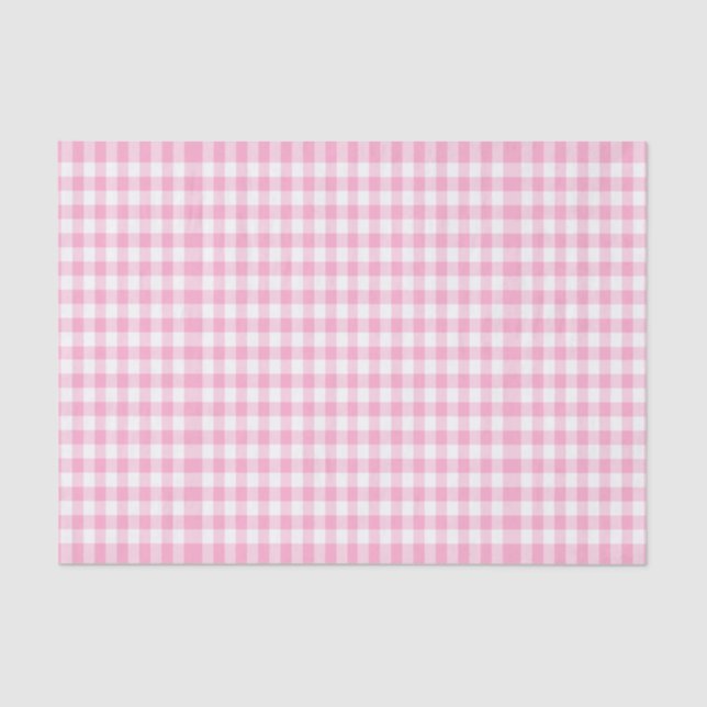 Papel De Seda guingão cor-de-rosa bonito, feminino (Frente )