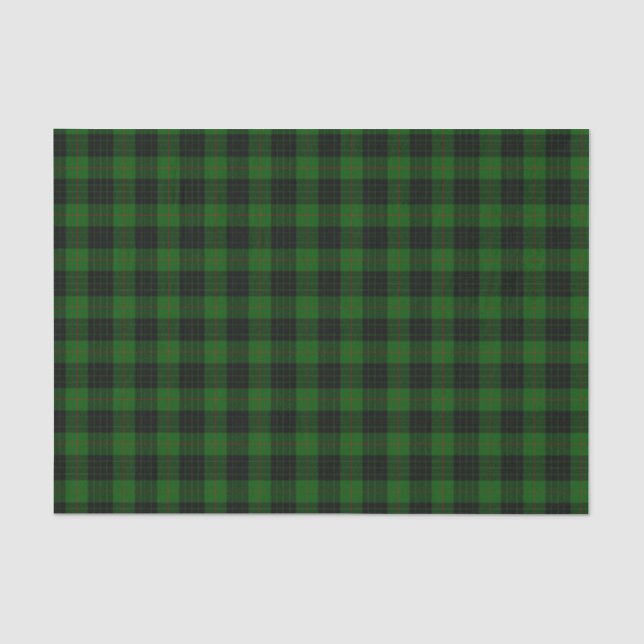 Papel De Seda Gunn Tartan (Frente )