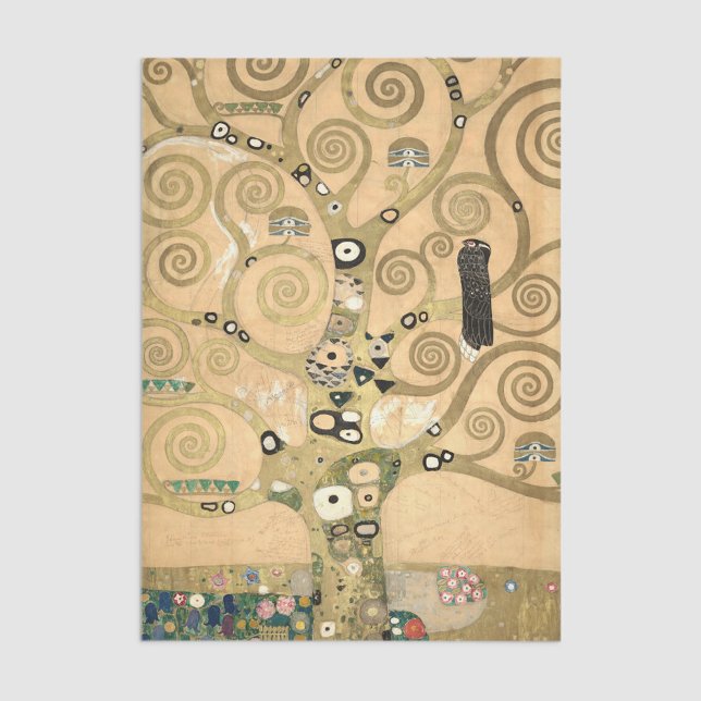 Papel De Seda Gustav Klimt - A árvore da vida, Stoclet Frieze (Criador carregado)