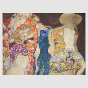Papel De Seda Gustav Klimt - A Noiva (inacabado)