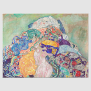 Papel De Seda Gustav Klimt - Bebê/Berço