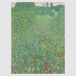 Papel De Seda Gustav Klimt - Campo Poppy<br><div class="desc">Poppy Field / Field of Poppies - Gustav Klimt, Oil on Canvas, 1907</div>