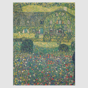 Papel De Seda Gustav Klimt - Casa de Campo junto ao Attersee