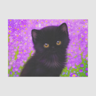 Papel De Seda Gustav Klimt Cat