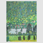 Papel De Seda Gustav Klimt - Cordilheira da Unterach<br><div class="desc">Cordilheira em Unterach/Slope em uma Floresta no Lago Attersee - Gustav Klimt, Petróleo na Canvas, 1916</div>