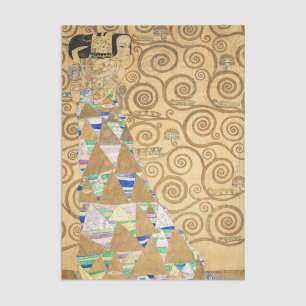 Papel De Seda Gustav Klimt - Expectativa, Friso Stoclet