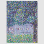 Papel De Seda Gustav Klimt - Farmhouse no Alto da Áustria<br><div class="desc">Farmhouse no Alto da Áustria - Gustav Klimt,  Oil on Canvas,  1911</div>