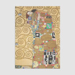 Papel De Seda Gustav Klimt - Fulfillment, Stoclet Frieze<br><div class="desc">The Tree of Life, Stoclet Frieze, Fulfillment Lovers - Gustav Klimt, Cardboard, 1909</div>
