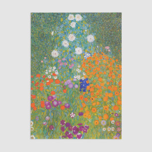 Papel De Seda Gustav Klimt - Jardim de Flores