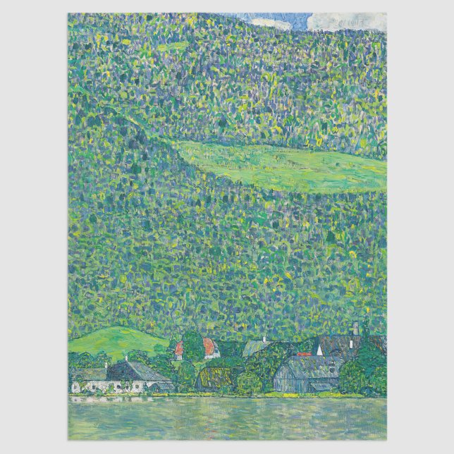 Papel De Seda Gustav Klimt - Litzlberg am Attersee (Criador carregado)
