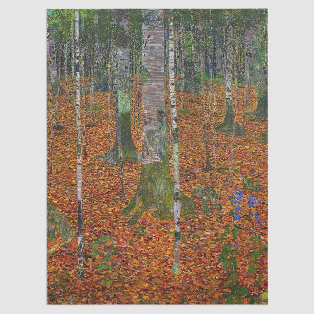 Papel De Seda Gustav Klimt - Madeira de Birch (Criador carregado)