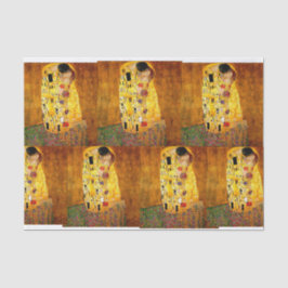 Papel De Seda Gustav Klimt, O Beijo,  