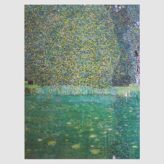 Papel De Seda Gustav Klimt - Parque Schloss Kammer am Attersee (Criador carregado)