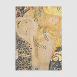 Papel De Seda Gustav Klimt - Serpentes de Água I<br><div class="desc">Serpentes de água I / A Hidra - Gustav Klimt,  Tempera e aquarela em pergaminho,  1904-1907</div>