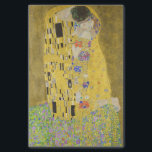 Papel De Seda Gustav Klimt - The Biss<br><div class="desc">Kuss Beijo/Der - Gustav Klimt em 1907-1908</div>