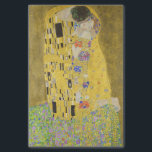 Papel De Seda Gustav Klimt - The Biss<br><div class="desc">Kuss Beijo/Der - Gustav Klimt em 1907-1908</div>