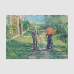 Papel De Seda Gustave Caillebotte - O Caminho Uphill