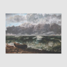 Gustave Courbet - O Mar Tempestade / A Onda