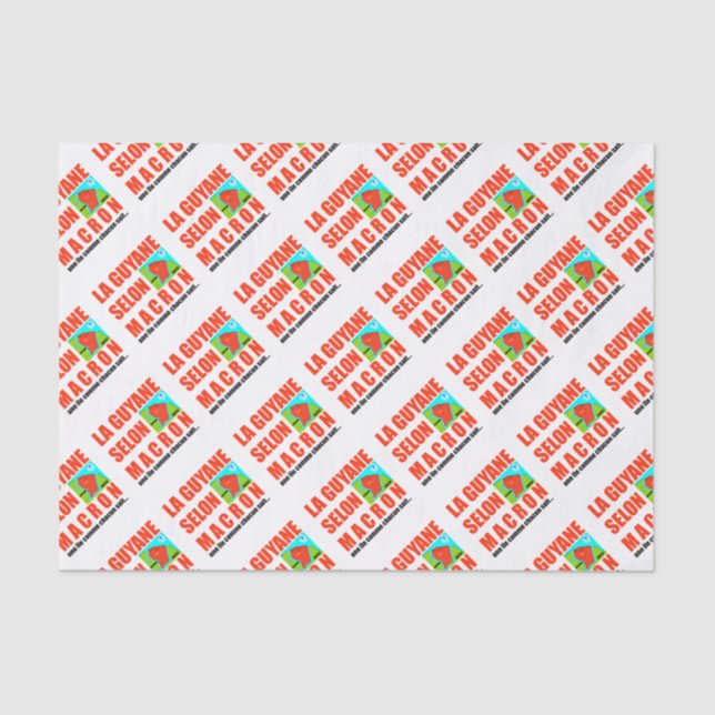 Papel De Seda Guyane selon Macron est une île (Frente )