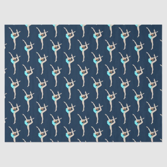 Papel De Seda Gymnast feminino (Frente )