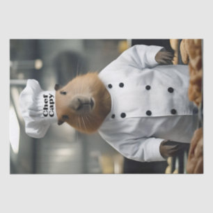 Papel De Seda Habilidade com Massas: O Capivara Culinário