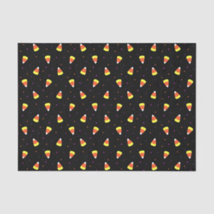 Papel De Seda Halloween Candy Corn Pattern