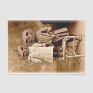 Papel De Seda Halloween Children Pumpkin Costume