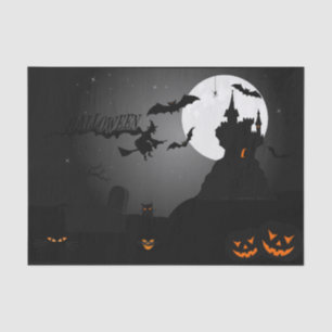 Papel De Seda Halloween da Casa Assombrada