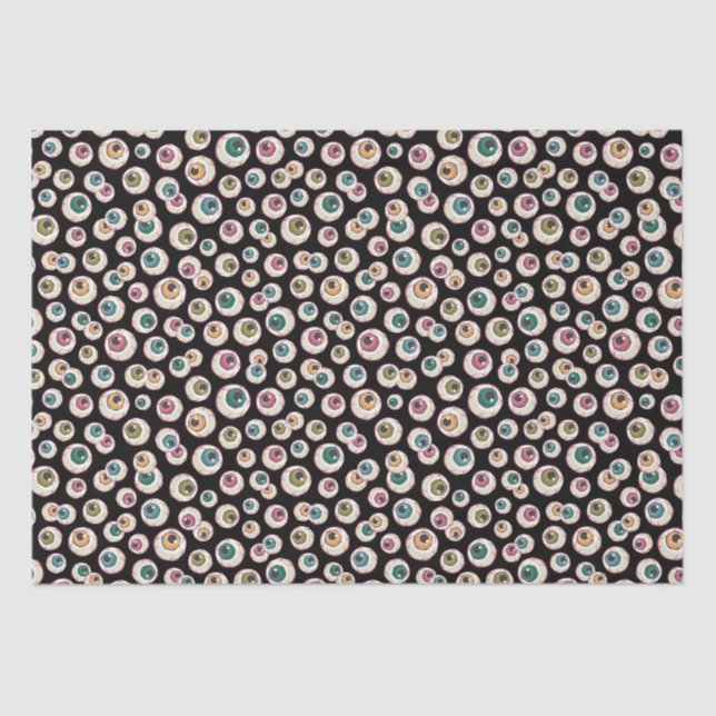 Papel De Seda Halloween Eyebolas (Frente )