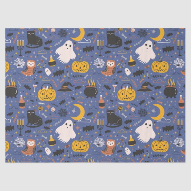 Papel De Seda Halloween Fright (Frente )