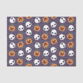 Papel De Seda Halloween Kawaii Pattern