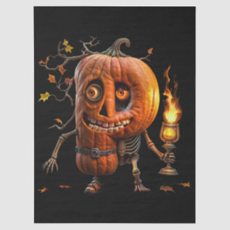 Papel De Seda Halloween Pumpkin