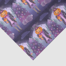 Papel De Seda Halloween Pumpkin Nutcracker