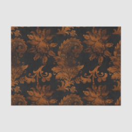 Papel De Seda Halloween Royal Floral Damask