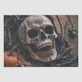 Papel De Seda Halloween Skulls & Spells