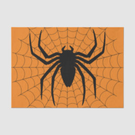 Papel De Seda Halloween Spider Paper