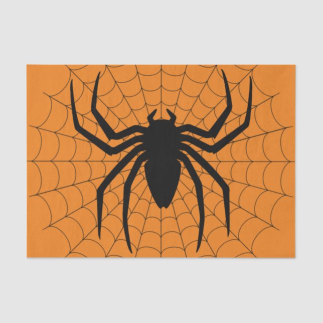 Papel De Seda Halloween Spider Paper (Frente )