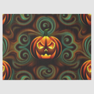 Papel De Seda "Halloween Spooky Scene Fantasy"