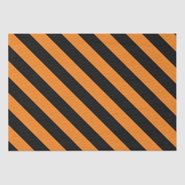 Papel De Seda Halloween Stripes (Frente )