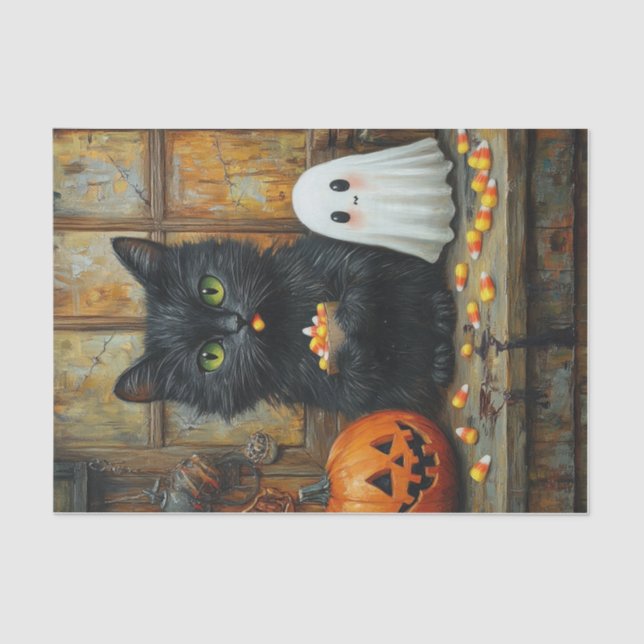 Papel De Seda Halloween Vibes1 (Frente )