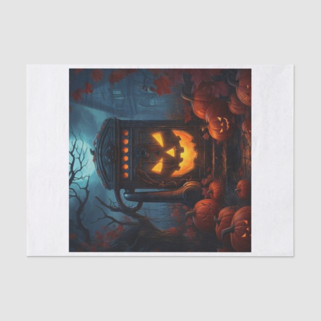 Papel De Seda Halloween Vibes9 (Frente )