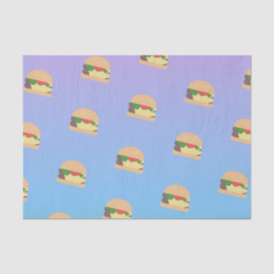 Papel De Seda Hamburger Ombre Pastel