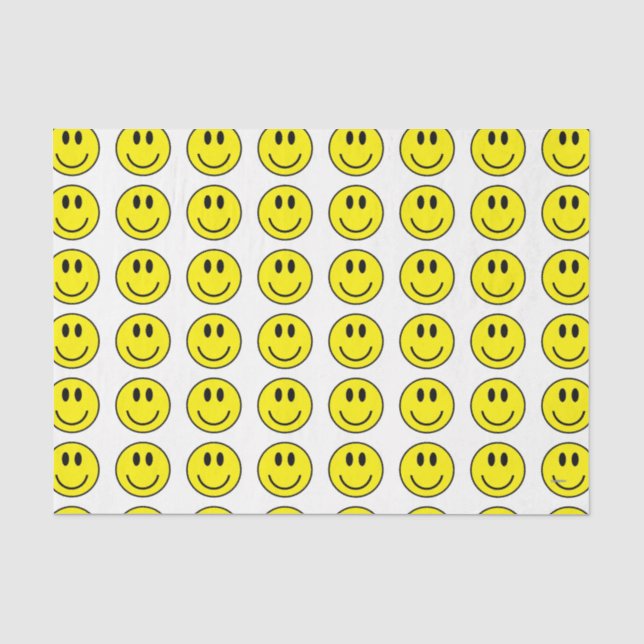Papel De Seda HAMbyWG - Rosto de sorriso - Qualquer Cor (Frente )