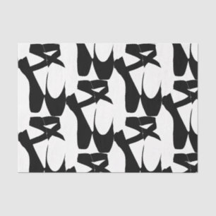 Papel De Seda HAMbyWG - Slippers Ballerina em Preto