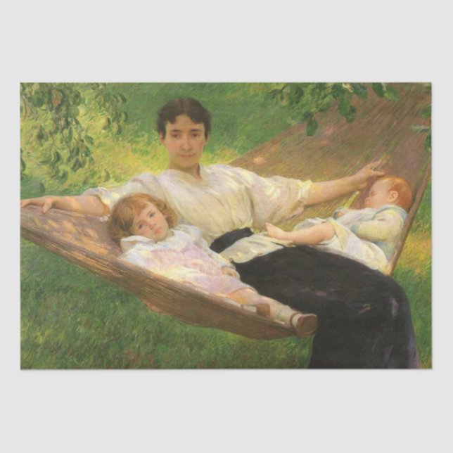 Papel De Seda Hammock (por Joseph DeCamp) (Frente )
