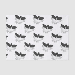 Papel De Seda Hand Silhouette Eagle