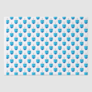 Papel De Seda Hanukkah Dreidel