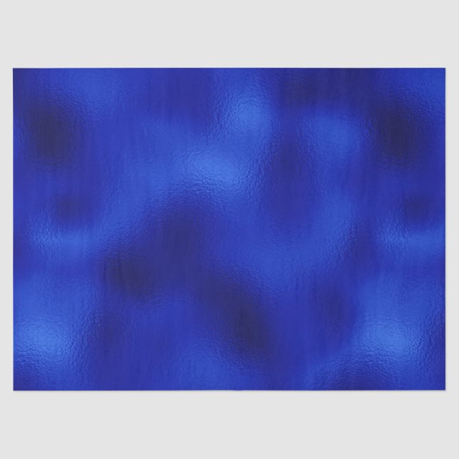 Papel de Seda Hanukkah em Folha de Azul Real (Frente )