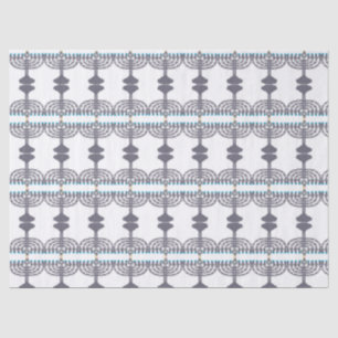 Papel De Seda Hanukkah glam menorah hanukkiah